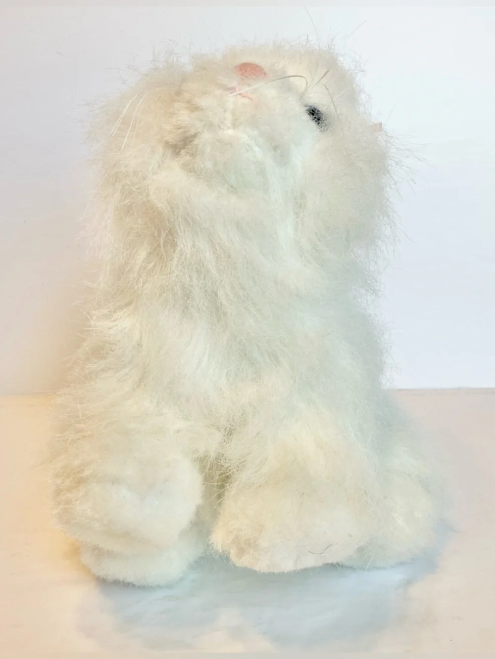 Ganz Webkinz HM110 PERSIAN‎ CAT White Plush Kitty Cat Stuffed Animal NO CODE